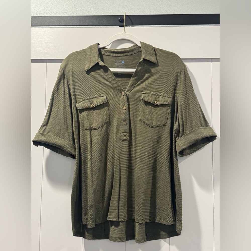 Olive Green Women’s blouse